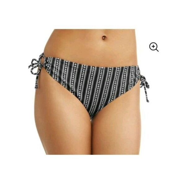 Other - Black & White Swim Bottom sz l